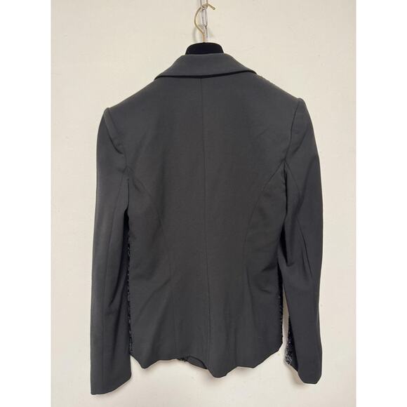 Bailey 44 Blazer Womens 2 Black Brooke Sequin Single Button Evening 410-5435 - Picture 8 of 13